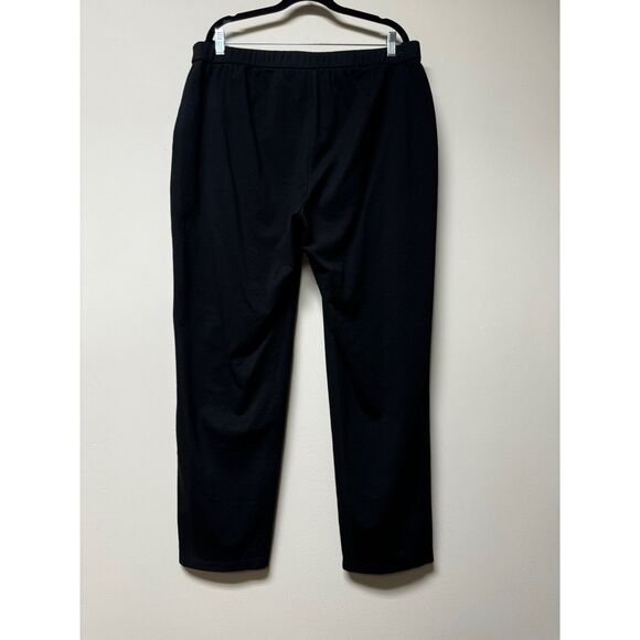 EILEEN FISHER Cotton Blend Ponte High-Waisted Slim Fit Pant, Ankle Length, Sz XL - Picture 14 of 16